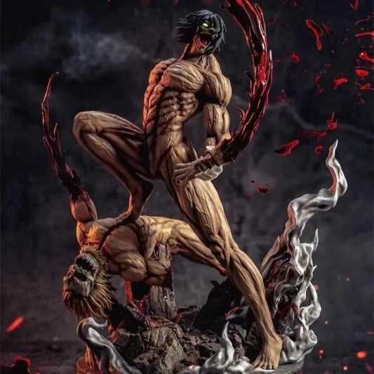 Eren Jaeger Battle Figure β Desktop Anime Decoration Model