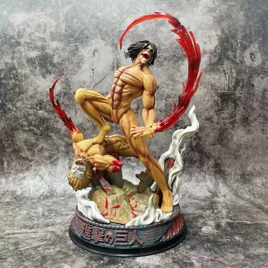 Eren Jaeger Battle Figure β Desktop Anime Decoration Model