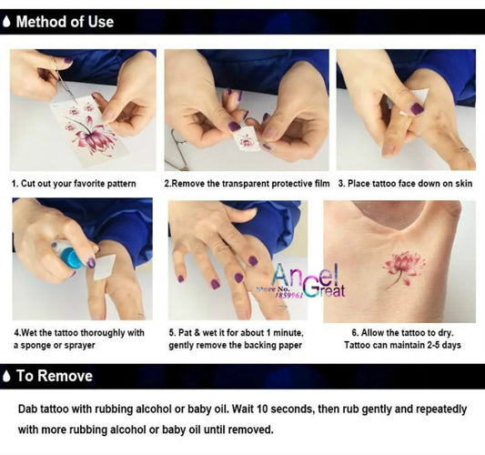 Attack on Titan Temporary Tattoos β Main Characters Waterproof Body Art