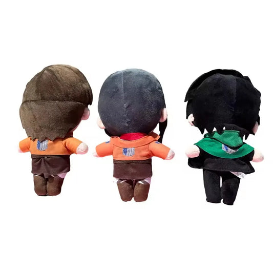 Attack on Titan Plush Toys β Cute Levi, Eren, Mikasa Stuffed Dolls