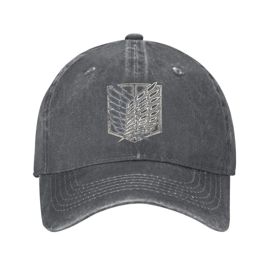 Scout Regiment Baseball Cap β Attack on Titan Distressed Snapback