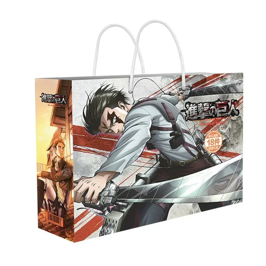 Attack on Titan Lucky Gift Bag β Eren & Ackerman Anime Fan Set
