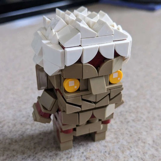 Bricklink MOC Attack on Titan Nine Giants β Anime Brickheadz Building Blocks