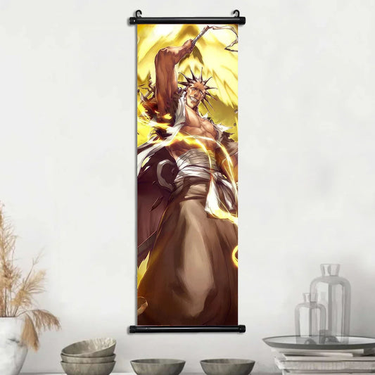 Bleach Kurosaki Ichigo Scroll β HD Canvas Wall Art Poster