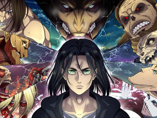 2025 Attack on Titan Diamond Art Kit – DIY Mosaic & Cross Stitch Craft
