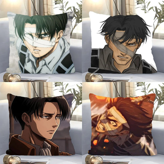Attack on Titan Pillow Cover β Square Cushion Case for Home & Car Decor