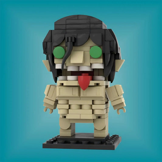Attack on Titan Brickheadz Figures β DIY Anime Building Blocks