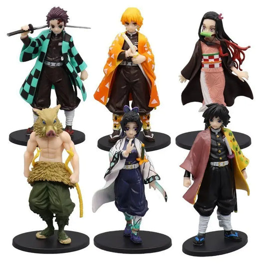 Demon Slayer Action Figures β Kamado Tanjirou, Zenitsu & Nezuko PVC Models