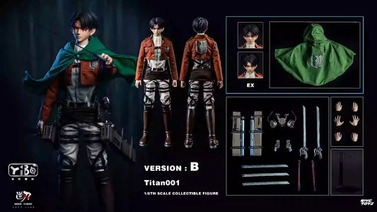 YIBO TOYS Levi Ackerman 1/6 Action Figure