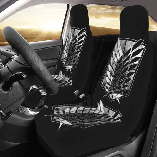 Attack on Titan Car Seat Cover β Universal Front Protector Cushion Set