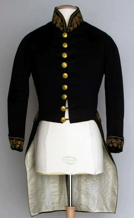 1830s Royal Military Hussar Jacket Tailcoat