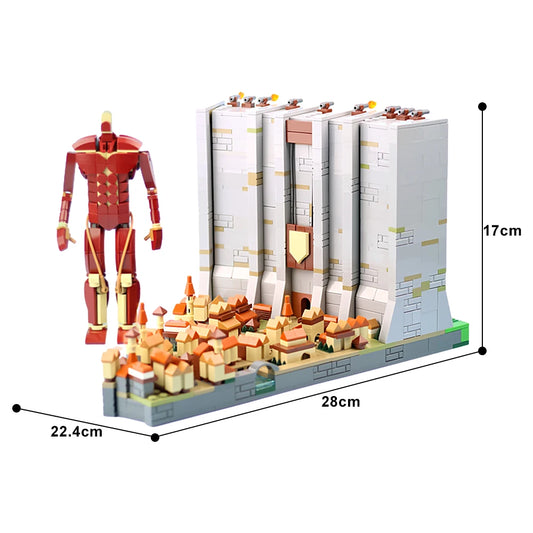 Gobricks MOC The Wall Building Set