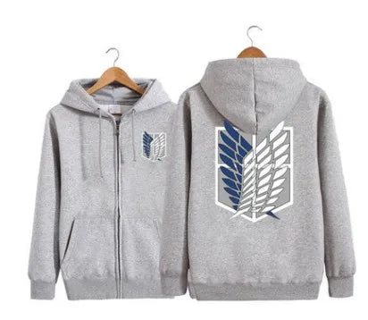 Attack on Titan Scouting Legion Hoodie – Anime Cosplay Jacket