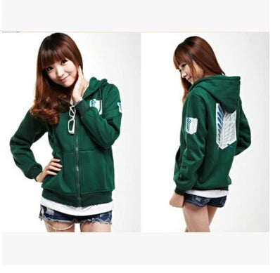 Attack on Titan Scouting Legion Hoodie – Anime Cosplay Jacket