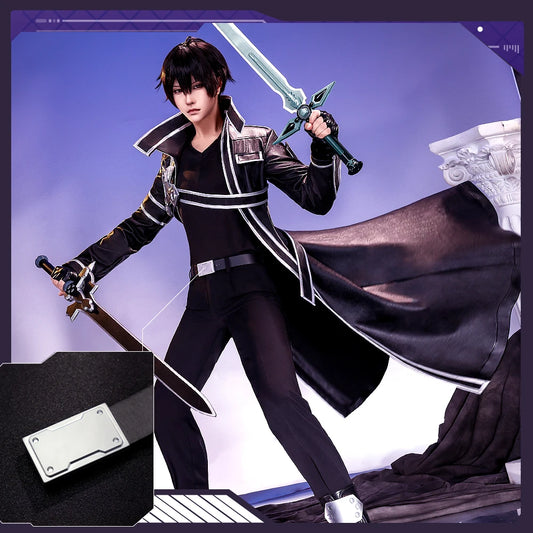 Kirito Cosplay Costume (In Stock)