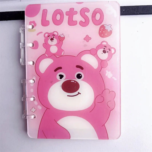 Popular Anime Acrylic Notebook – Loose-Leaf Book with Bandai Design (A7/A5 Size)