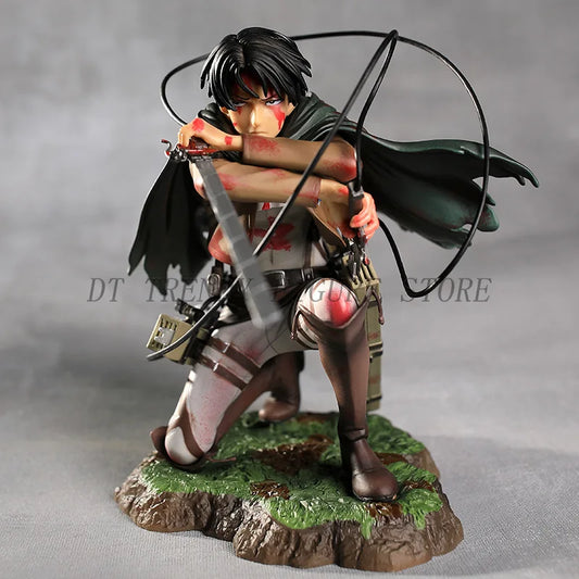 Battle Damage Levi Figure – 18cm PVC Collectible