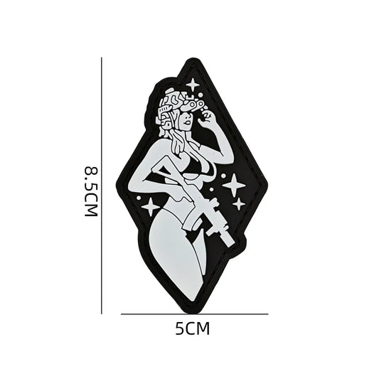 Cat PVC Patch – Tactical Morale Badge for Clothing & Gear