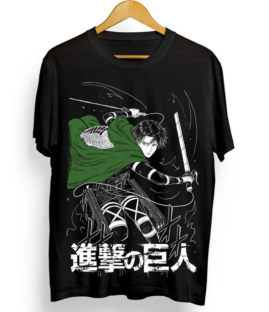 Levi Shingeki No Kyojin T-Shirt – Attack on Titan Anime Tee