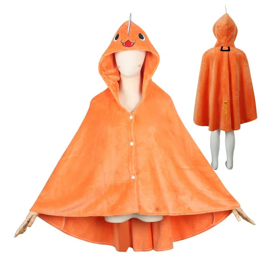 Anime Chainsaw Man Pochita Cosplay Cloak & Blanket