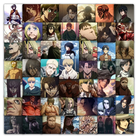 Attack on Titan Sticker Set – 59pcs Style A Anime Fan Art Decor