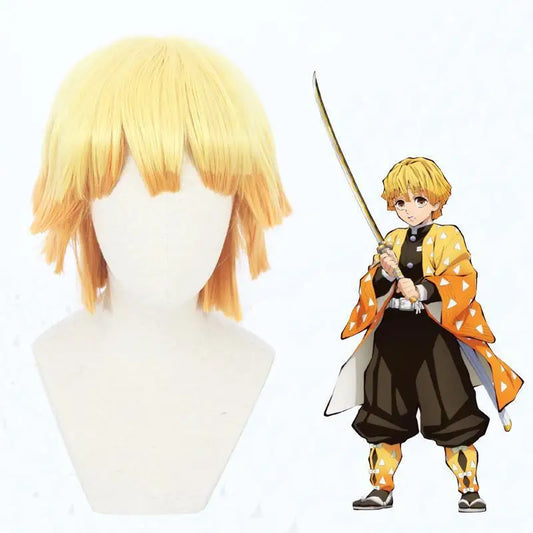 Agatsuma Zenitsu Cosplay Costume – Women’s Set