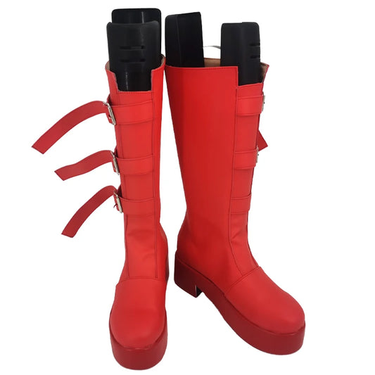 One Piece Perona & Sabo Cosplay Boots – Handmade Anime Footwear for Women & Girls