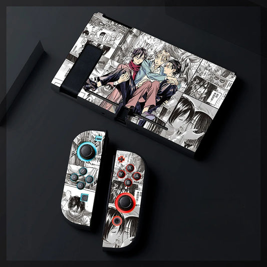 Attack on Titan Joy-Con Protective Case – Crystal Shell Cover for Nintendo Switch / OLED / Lite