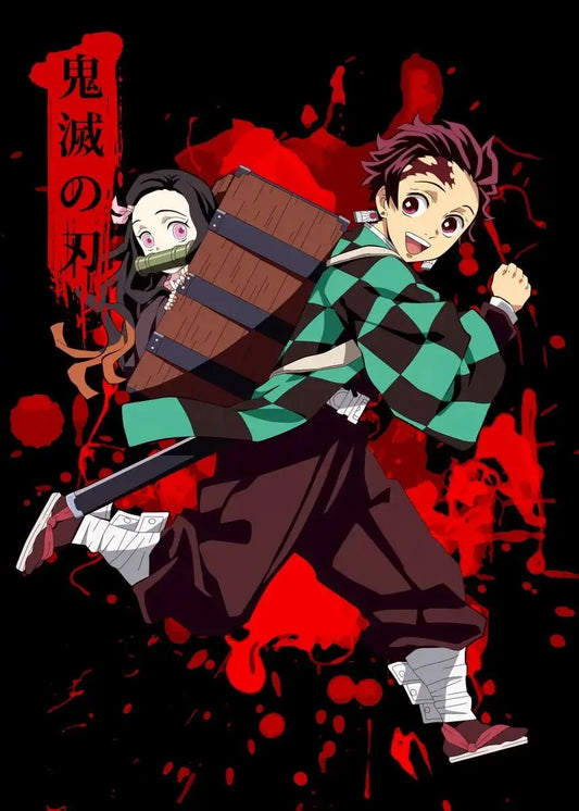 Demon Slayer Zenitsu Canvas – Anime Wall Art for Home Decor