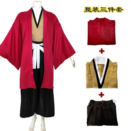 Anime Tsugikuni Yoriichi Cosplay Costume