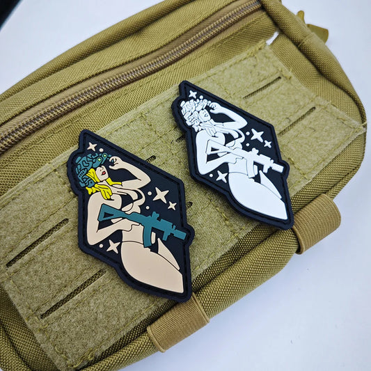 Cat PVC Patch – Tactical Morale Badge for Clothing & Gear