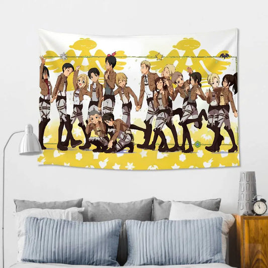 Attack on Titan Room Decor & Party Hanging Background