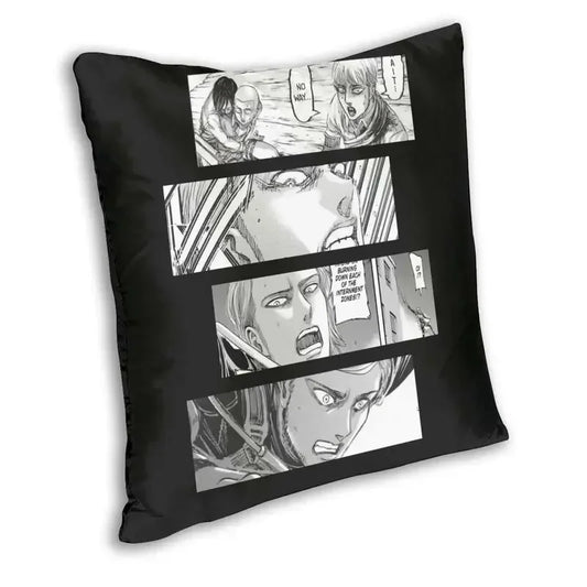 Jean Kirstein Cushion Cover – 45x45cm Attack on Titan Anime Pillowcase