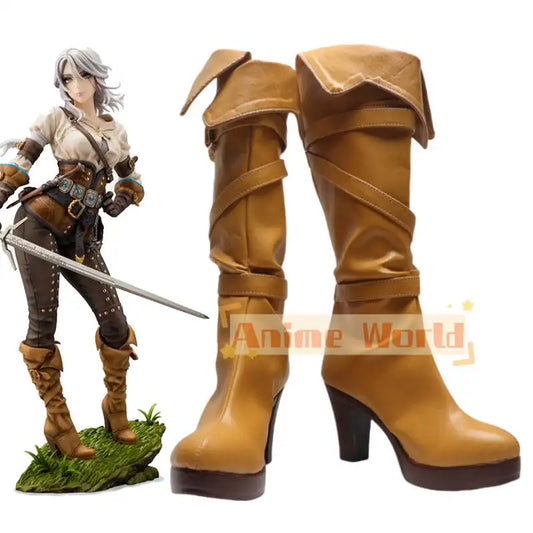 Ciri Cosplay Boots – Custom-Made Witcher-Inspired Footwear