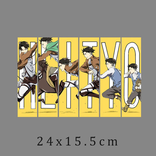 Attack on Titan Heat Transfer Iron-On Patch