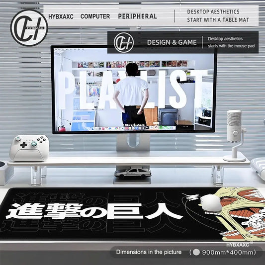 Attack on Titan XXL Mouse Pad – Large Non-Slip Gaming Desk Mat