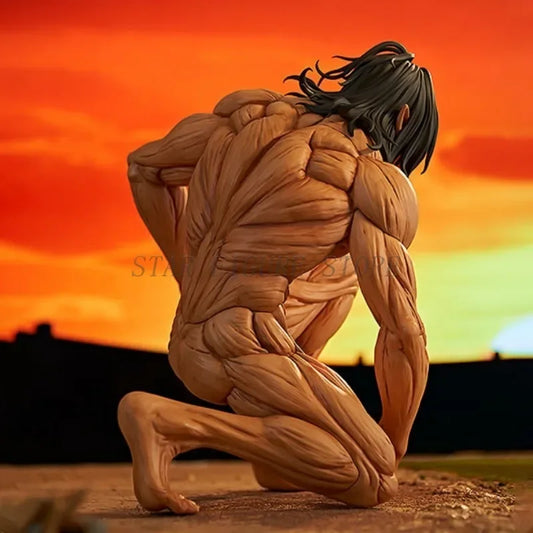Attack on Titan Eren & Levi Action Figures – 15cm Desktop Ornaments