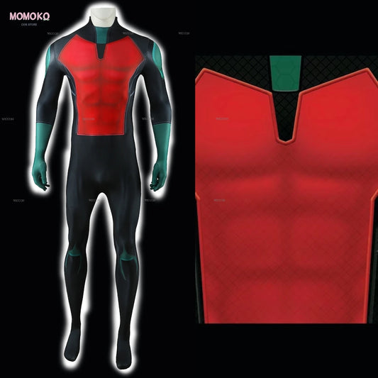 Teen Titans Robin Cosplay Jumpsuit Costume