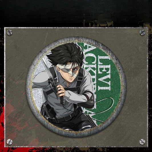 Attack on Titan Double Flash Laser Badge – Collectible Anime Pin