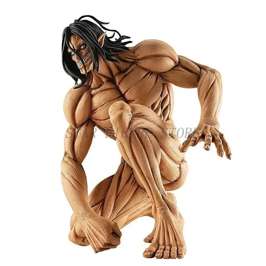 Attack on Titan Eren & Levi Action Figures – 15cm Desktop Ornaments