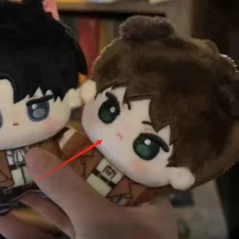 Attack On Titan Plush Starfish Keychain Doll