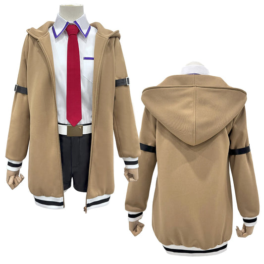 HOLOUN Steins Gate Makise Kurisu Cosplay Set
