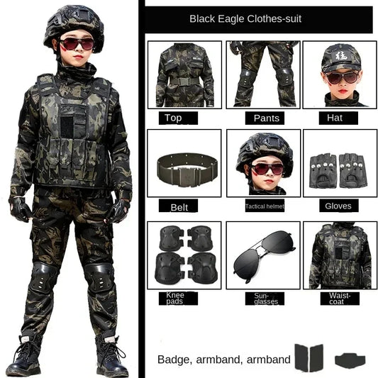 Tactical Military Uniform Kids’ Costume