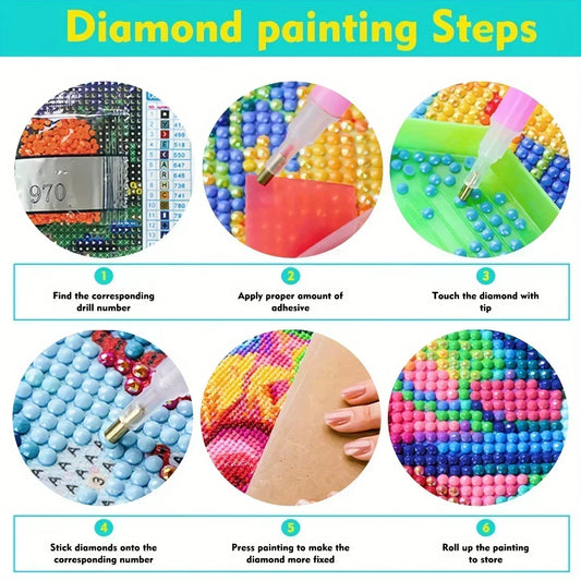 MINISO Attack on Titan Diamond Painting – Club & Bar Wall Art Decor