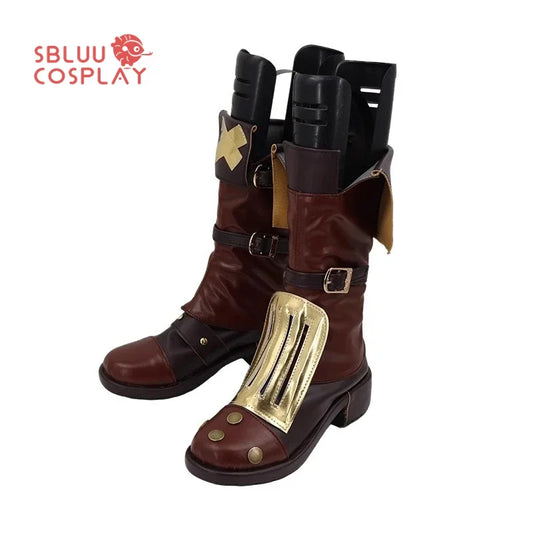 SBluuCosplay Arcane LOL Isha Cosplay Boots