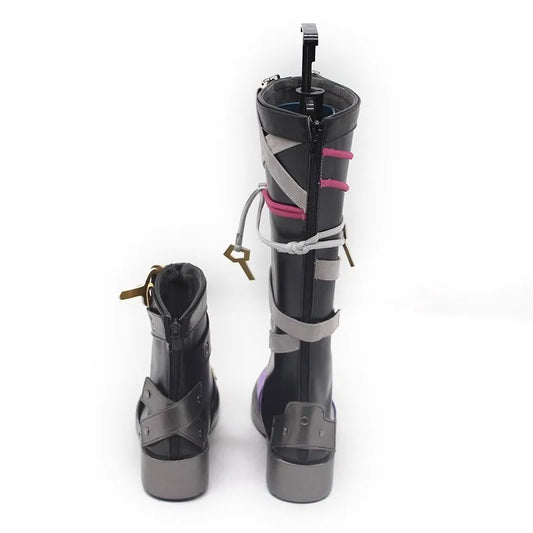 Arcane Jinx Cosplay Shoes – Soft PU Leather