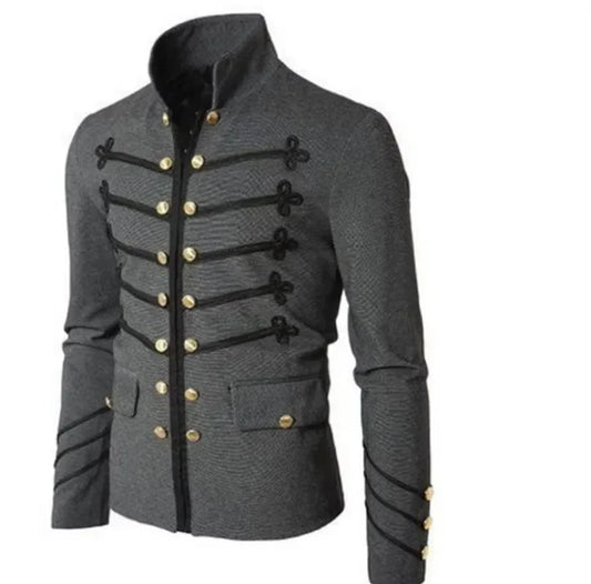 Renaissance Medieval Men's Cosplay Jacket
