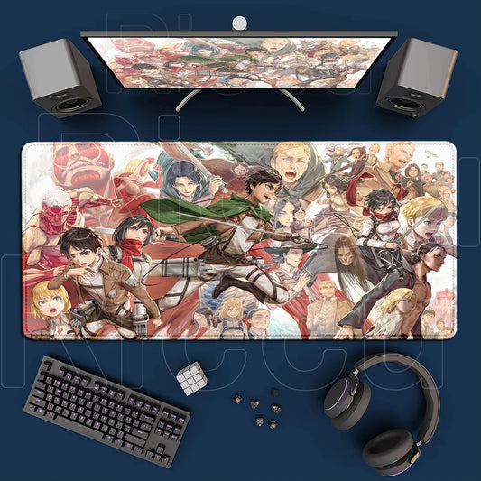 Attack on Titan Gaming Mouse Pad – XXL Desk Mat for PC & Office