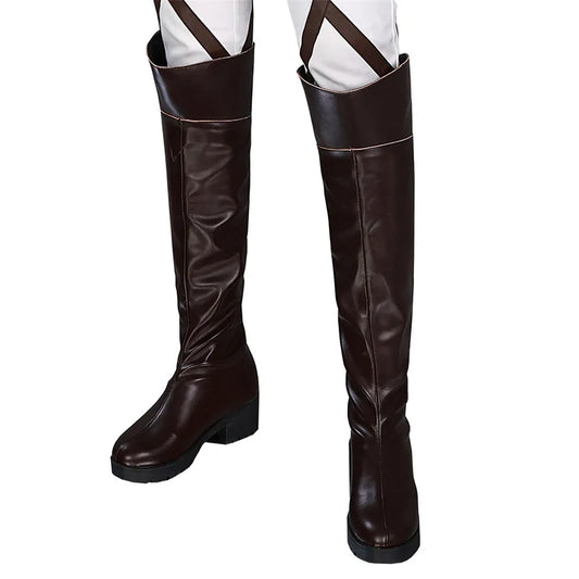 Eren Jaeger Cosplay Shoes – Chinese-Inspired Attack on Titan Footwear