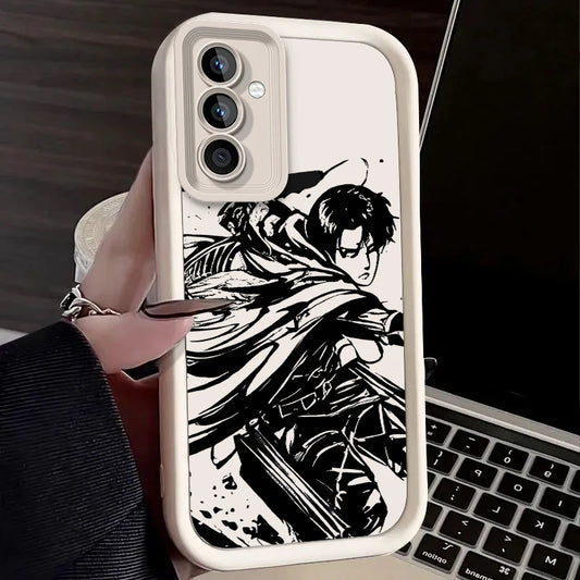 Attack on Titan Samsung Case – Anime Protective Cover for Galaxy A Series